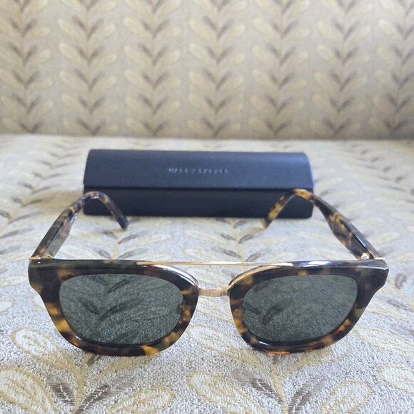 Warby Parker Accessories - Warby Parker Sunglasses Brown Tortoise Gold Tone 51-22-145 W/ Case FRAMES ONLY